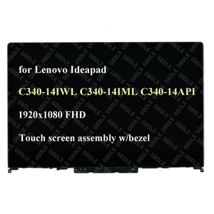 Pour <span class=keywords><strong>Lenovo</strong></span> Ideapad C340-14IWL 14IML 81N4 81RL 14 \ "FHD LED LCD écran tactile numériseur affichage assemblage utilisé panneau IPS pour ordinateur portable - Product Image 2