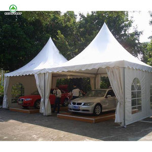 Magnifiques tentes pagodes de mariage avec un design ondulé, cadre en aluminium robuste <span class=keywords><strong>pour</strong></span> une utilisation prolongée, <span class=keywords><strong>pour</strong></span> la <span class=keywords><strong>location</strong></span> de fêtes, tentes <span class=keywords><strong>pour</strong></span> salons professionnels - Product Image 2