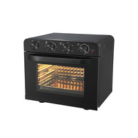 Friteuse Air Convection Boulangerie Mini Four Pizza Pain Gâteau Extérieur Rôtisserie Rotatif Gaz Micro-ondes Chaleur 3 en 1 appareils à petit-déjeuner