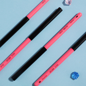 Nuevo Estilo de Juego de Pinceles de Plástico Rosa para Decoración de Uñas, Pinceles de Nailon con Múltiples Puntas y Tapas, Diseño de Flores con Punta Redonda - Product Image 2