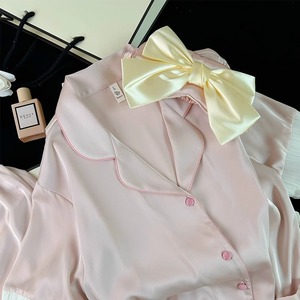 Set di <span class=keywords><strong>pigiami</strong></span> <span class=keywords><strong>in</strong></span> raso ricamato regolare di base su misura 2 pezzi <span class=keywords><strong>pigiami</strong></span> <span class=keywords><strong>in</strong></span> bianco di <span class=keywords><strong>seta</strong></span> <span class=keywords><strong>da</strong></span> <span class=keywords><strong>donna</strong></span> Set <span class=keywords><strong>pigiami</strong></span> <span class=keywords><strong>in</strong></span> raso - Product Image 5