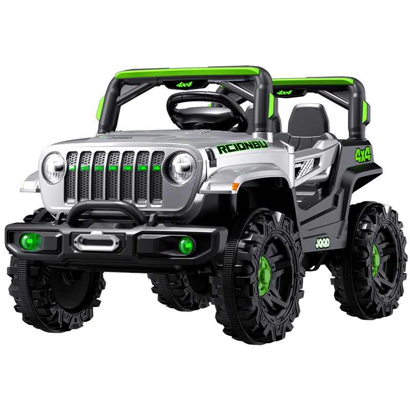 Kid Jeep riding