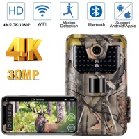 Caméra de chasse en plein air True 4K 36MP avec écran 2,0 pouces, WiFi 900Pro, application WiFi pour contrôle à distance et enregistrement en temps réel