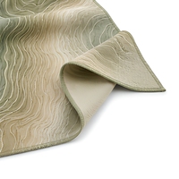 Couvre-pied de lit tricoté sur mesure pour hôtel