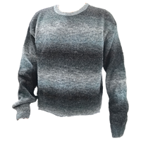 Pull-over en tricot personnalisé en gros, 320 GSM, poids moyen, doux et chaud, col rond classique, pour hommes et femmes, automne-hiver
