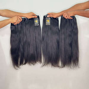 Proveedores de cabello virgen camboyano al por mayor, cabello con cutícula alineada, cabello humano indio sin procesar de la marca Raw Temple. - Product Image 1