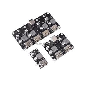 โมดูลชาร์จเร็ว DC Step Down รองรับ QC2.0 QC3.0 บอร์ดชาร์จ USB รองรับโทรศัพท์มือถือหลายยี่ห้อ บอร์ดจ่ายไฟชาร์จเร็ว - Product Image 3