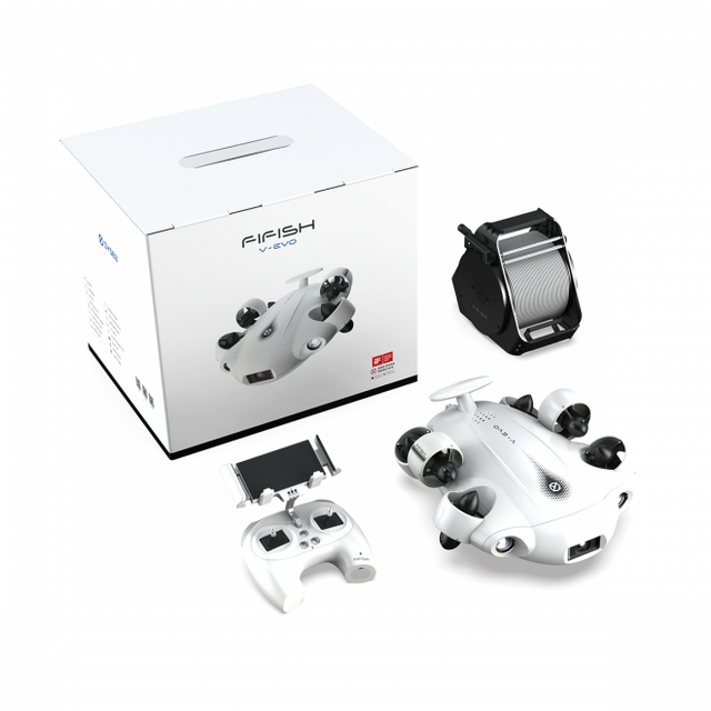 V-EVO 4K60FPS Underwater Drone Kit with Robotic Arm ROV Professional Brushless Motor Rescue and Salvage Underwater Drone