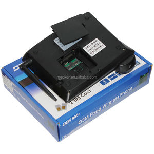 Téléphone <span class=keywords><strong>fixe</strong></span> sans fil de bureau MEOKER DDK 995+ multi-cartes SIM, compatible GSM 850/900/1800/1900 MHz - Product Image 4