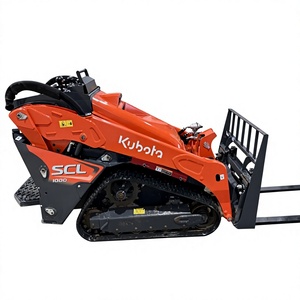 Kubota SCL1000 Crawler Skid Steer Loader Compact Track <b>Forklift</b> Loader for Landscaping Construction - Product Image 1