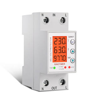 Sinotimer SVP-977ป้องกันแรงดันไฟฟ้าแบบปรับได้ใช้ในบ้าน230V AC ป้องกันกระแสไฟฟ้าจำกัด63A ป้องกัน/80A การถ่ายทอดผ่านการรับรอง ce/rohs - Product Image 5