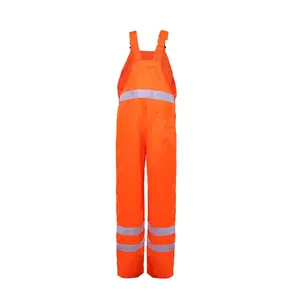 Industrial Safety Workwear Bib Pants Multi Pockets Uniform Work Overalls Cargo Pants For Men