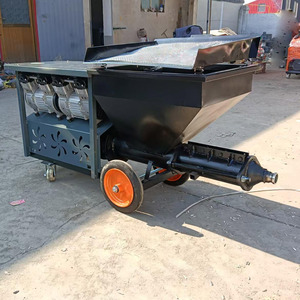 Máquina de Pulverización de Mortero Tipo Tornillo bibo, Pulverizador Automático de Cemento y Yeso para Construcción - Product Image 4