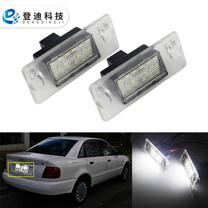 Luces de matrícula Dengdi Keji LED blancas de 12V para Audi A3 A4 A5 S4 B5 Avant 96-03 PZ139 - Product Image 1