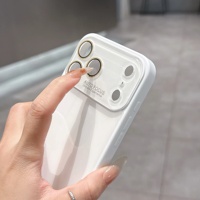 Funda de Teléfono Personalizada, Simple, Brillante y Colorida, con Protección de Lente de Cámara de Vidrio para iPhone 17, 16 Pro Max, 15, 14, 13, 12, 11