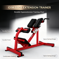 Peralatan Fitness Bodybuilding Berkualitas Tinggi Ekspor Langsung Pabrik, Bench Back Extension Komersial & Rumah Tangga dengan Garansi