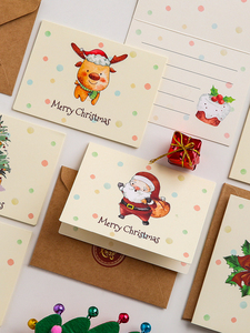 <span class=keywords><strong>Carte</strong></span> de voeux de remerciement de Noël et du <span class=keywords><strong>Nouvel</strong></span> <span class=keywords><strong>An</strong></span> Cartes-cadeaux en papier de vacances avec impression - Product Image 4