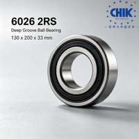 Roulement à billes à gorge profonde 2RS ZZ 6026 6022 6024 6028 6030 – Pièce principale pour accessoires de rouleaux de machines agricoles