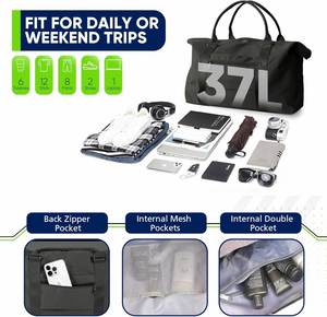 Bolsa de Viaje Impermeable Multifuncional, Bolsa de Mano Versátil para Hombres y Mujeres - Product Image 3