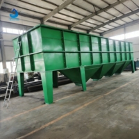 Système de traitement des eaux usées industrielles Clarifier avec pompe certifiée CE ISO, capacité de 500 L/heure
