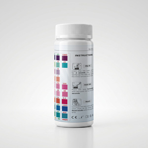 Vista 9 en <span class=keywords><strong>1</strong></span>, Tiras <span class=keywords><strong>de</strong></span> Prueba <span class=keywords><strong>de</strong></span> Agua <span class=keywords><strong>de</strong></span> Alta Precisión, Paquete <span class=keywords><strong>de</strong></span> 100, para Medir pH, Carbonato, Dureza, <span class=keywords><strong>Nitrato</strong></span>, Nitrito y Cloro Total - Product Image 2