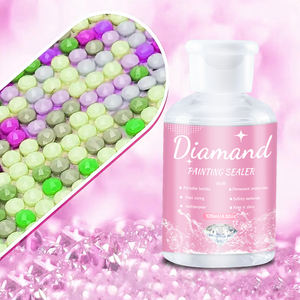 Colle pour peinture diamant 120 ml, scellant pour peinture diamant, colle pour puzzle, fixation permanente, effet brillant pour puzzles, prix de gros - Product Image 3