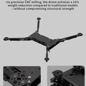 Dron para Inspección de Líneas Eléctricas (10/13/15 Pulgadas) |   Diseño Plegable con Eficiencia Similar a la de FPV, Aluminio de Aviación - Product Image 6