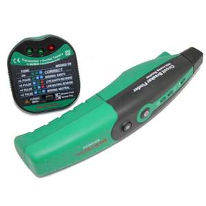 Testador de Tomada e Localizador de Disjuntores, <span class=keywords><strong>MASTECH</strong></span> MS5902 Testador Automático de Fusíveis e Disjuntores - Product Image 2