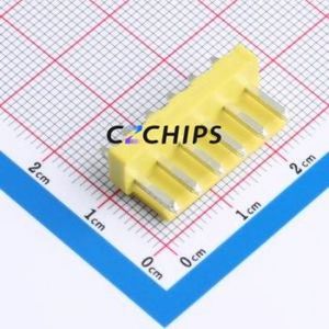 A396E1L1-2H6P12 Wire-to-Board Pin Header Through hole Component (THT),P=3.96mm Connector 1x6P 3.96mm Through Hole VH - Product Image 1