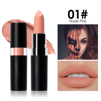 Rouge à lèvres pour peinture corporelle d'Halloween, maquillage facial, 12 couleurs, gloss à lèvres mat foncé, rouge à lèvres crème