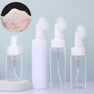 Flacon vide pour nettoyant visage moussant, gel moussant, brosse pour le lavage de la tête, type à pression, nettoyant pour lait, mini distributeur de savon - Product Image 1