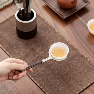 Titanium Wood <b>Tea</b> <b>Set</b> Six Gentlemen Cylinder Durable Kung Fu <b>Tea</b> Accessories - Product Image 2