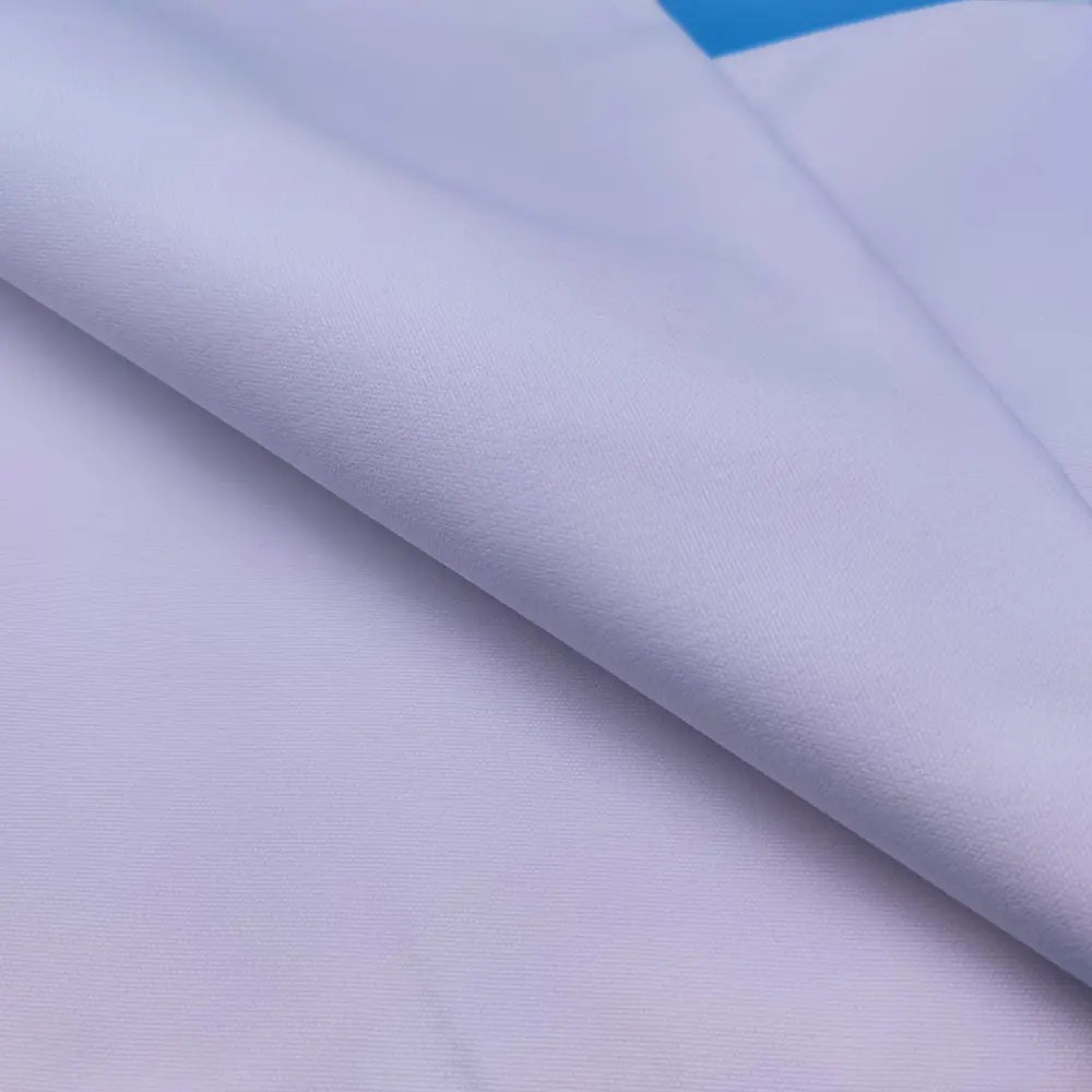 Chine gros canard respirant épais blanc couleur toile tissus matériel pour vêtements de travail