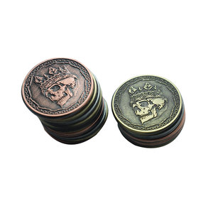 Promotionnel personnalisé <span class=keywords><strong>petit</strong></span> délicat logo en métal antique jeton - Product Image 6