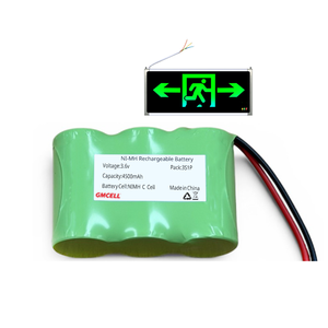 Piles rechargeables Ni-MH de type C 1,2 V 5000 mAh pour packs de batteries d'urgence incendie personnalisés 3,6 V/4,8 V 5 Ah - Product Image 4