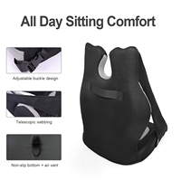 Coussin de siège de voiture pour siège de conducteur de voiture et de camion Fauteuil roulant Coccyx Support Sciatique Coussin de dossier de siège de voiture OEM