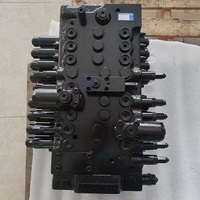 Vanne de distribution hydraulique d'origine pour mini-excavatrice Kobelco SK75-8 – Vanne de commande principale