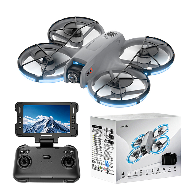 XJ3 New Beginner Dual Camera Optical Flow Obstacle Avoidance Foldable RC Drone Original Brand in Stock With Light Drone