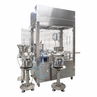 Machine automatique de capsulage et de remplissage de flacons de parfum, sertisseuse pour flacons en aluminium, plastique et verre, avec hotte à flux laminaire propre