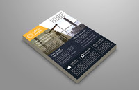 Impression de Flyers Personnalisés avec Logo, Dépliants Pliables, Flyers Publicitaires, Service d'Impression de Flyers, Dépliants de Menu de Restaurant
