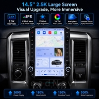 Écran vertical RoadNavi de 14,5 pouces, navigation Android 13 pour Dodge Ram 2008-2011, lecteur multimédia vidéo, Carplay GPS monté