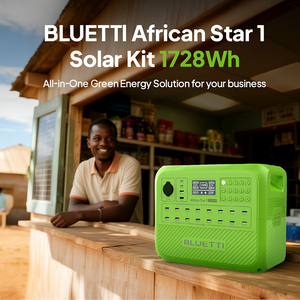 Sistema de Energía Solar BLUETTI Especial para África con Salida DC USB, Solución de Energía Verde con Pago por Uso para Hogar, Negocios y Emergencias - Product Image 2