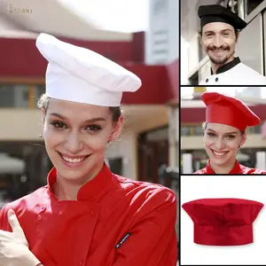 Comfortable Adjustable Top Quality Hotel Supplier Working Waiter Chef Kitchen Hat