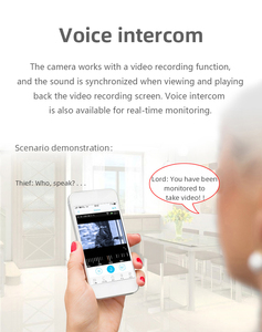 Jianvision 3MP Wifi Solar <strong>Network</strong> Camera Two-Way Audio Color Night Vision <strong>Remotely</strong> Viewable with 4 Batteries - Product Image 5