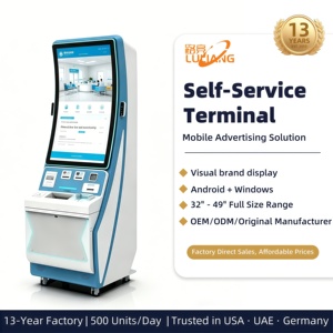 Quiosco Médico con Reconocimiento Facial por IA, Terminal de Autoservicio para Hospitales con Lector de Tarjetas de Identificación e Impresora Térmica de Alta Velocidad - Product Image 2