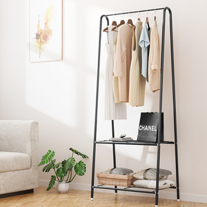 <span class=keywords><strong>Perchero</strong></span> Metálico Multifuncional de 3 Niveles con Forma de A, para Almacenamiento de Ropa y Zapatos, Moderno, para Entrada o Dormitorio, Color Blanco - Product Image 1