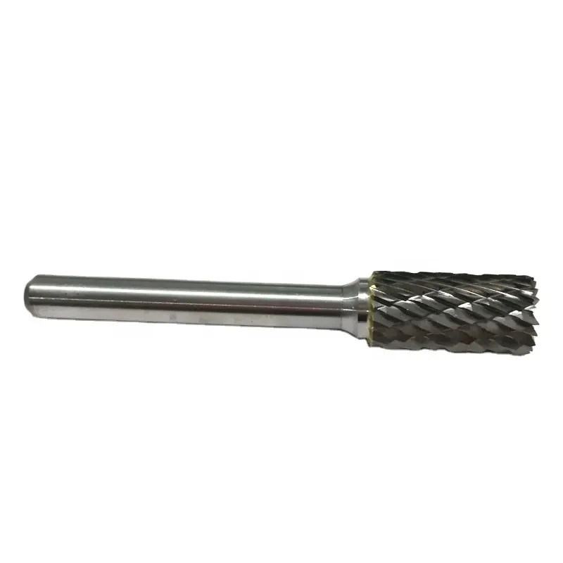 OEM HIgh Quality Shape A Cylinder 45 mm Shank Tungsten Carbide Rotary Burr for Cutter Tools