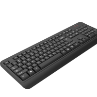 Keyboard nirkabel 2.4G HZ, aksesori komputer produk baru kualitas tinggi untuk kantor