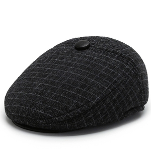 <span class=keywords><strong>Casquette</strong></span> en lin pour <span class=keywords><strong>homme</strong></span> <span class=keywords><strong>Béret</strong></span> d'été respirant - Product Image 1