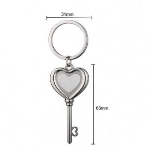 Wholesale Sublimation Mirror <b>Metal</b> Blank Keychain Custom Personalize DIY Photo Sublimation <b>Key</b> <b>Chain</b> Blanks Promotion <b>Key</b> Rings - Product Image 6